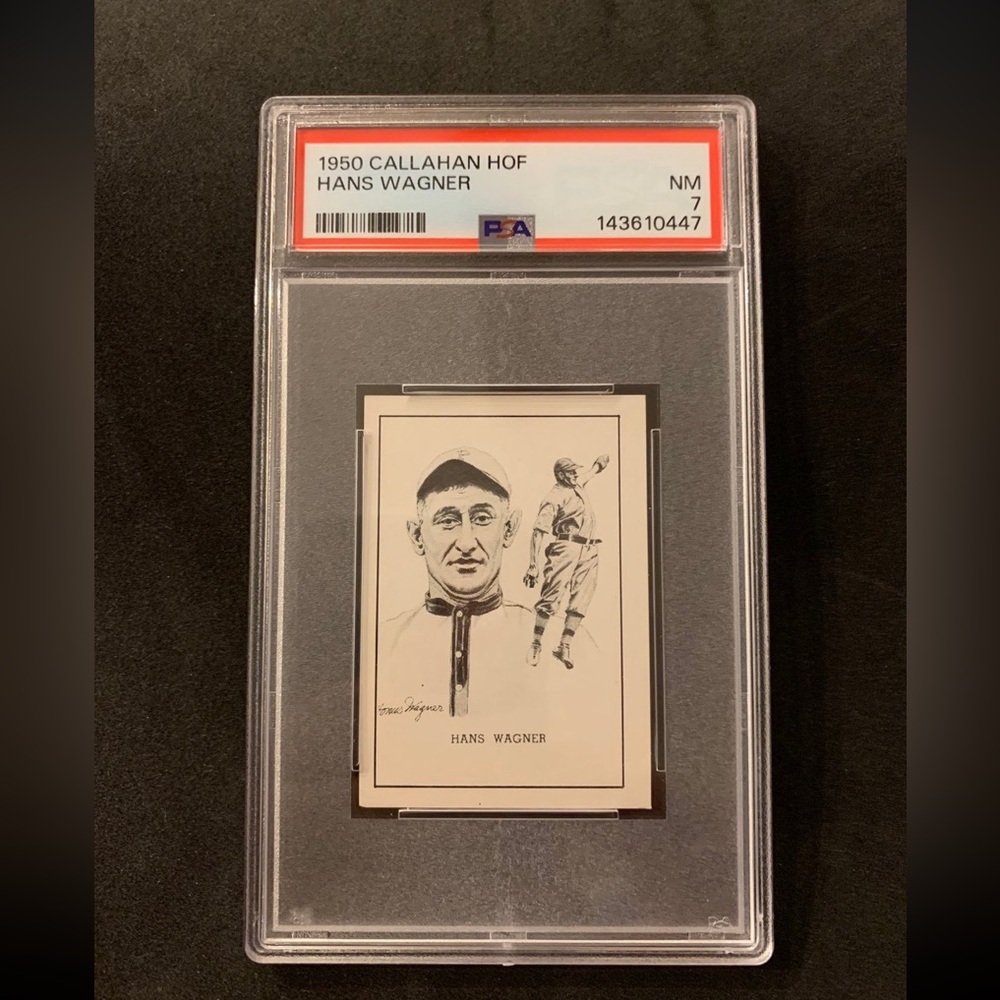 1950 Callahan HOF Hans Wagner NM7